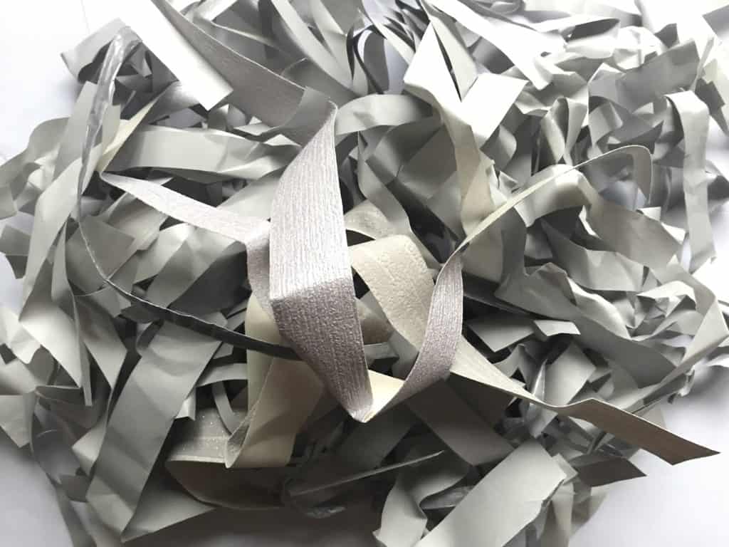shred shredded paper 