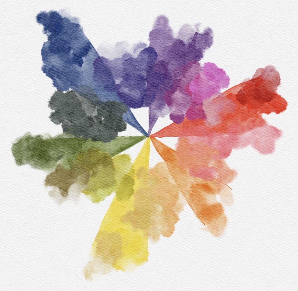 colour wheel theory